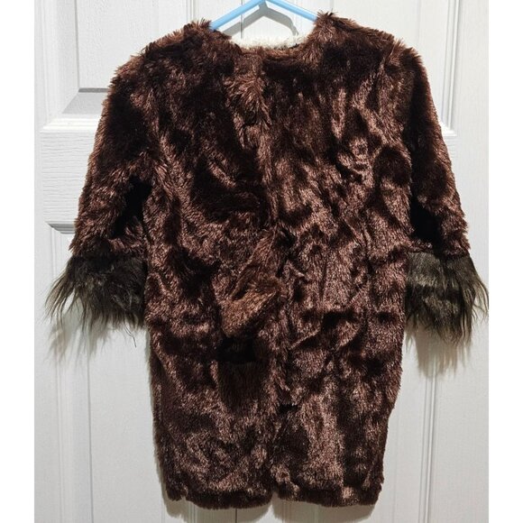 Monkey Around Baby Halloween Costume 6-12 Months Plush Banana Rattle Halloween - Picture 5 of 6